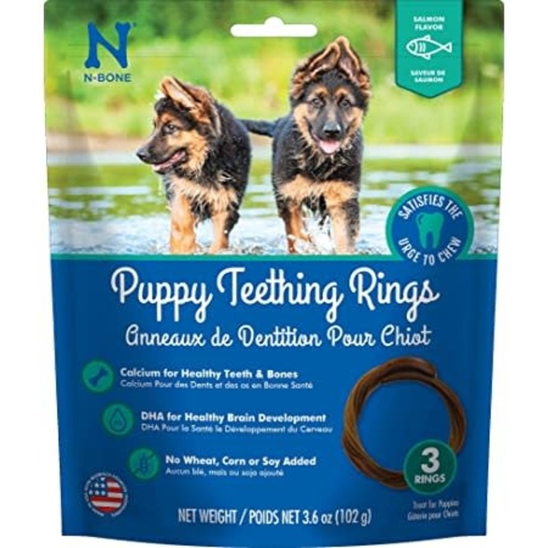 NPIC Copy of Puppy Teething Rings Chicken Flavour 3.6oz 3pk