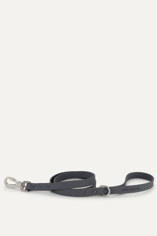 Max-Bone Hazel Leash Charcoal 47"