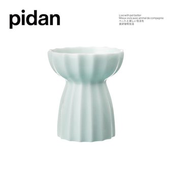 Pidan Nostalgia Cat Ceramic Bowl - Light Green