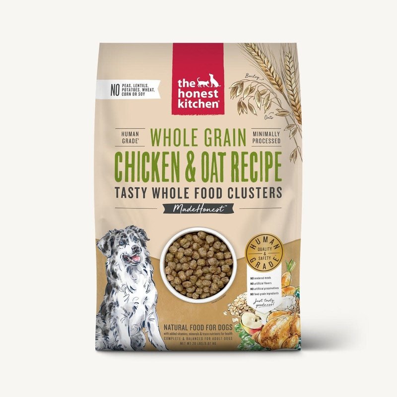 The Honest Kitchen Food Clusters Whole Grain Chicken & Oat