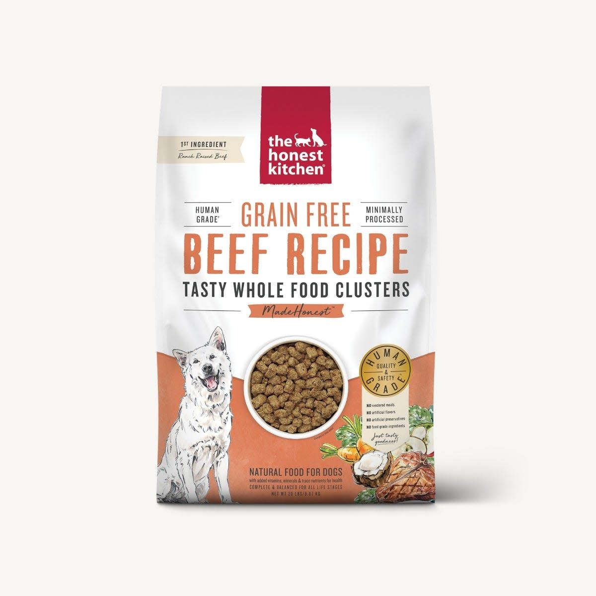 The Honest Kitchen Grain Free Beef Clusters