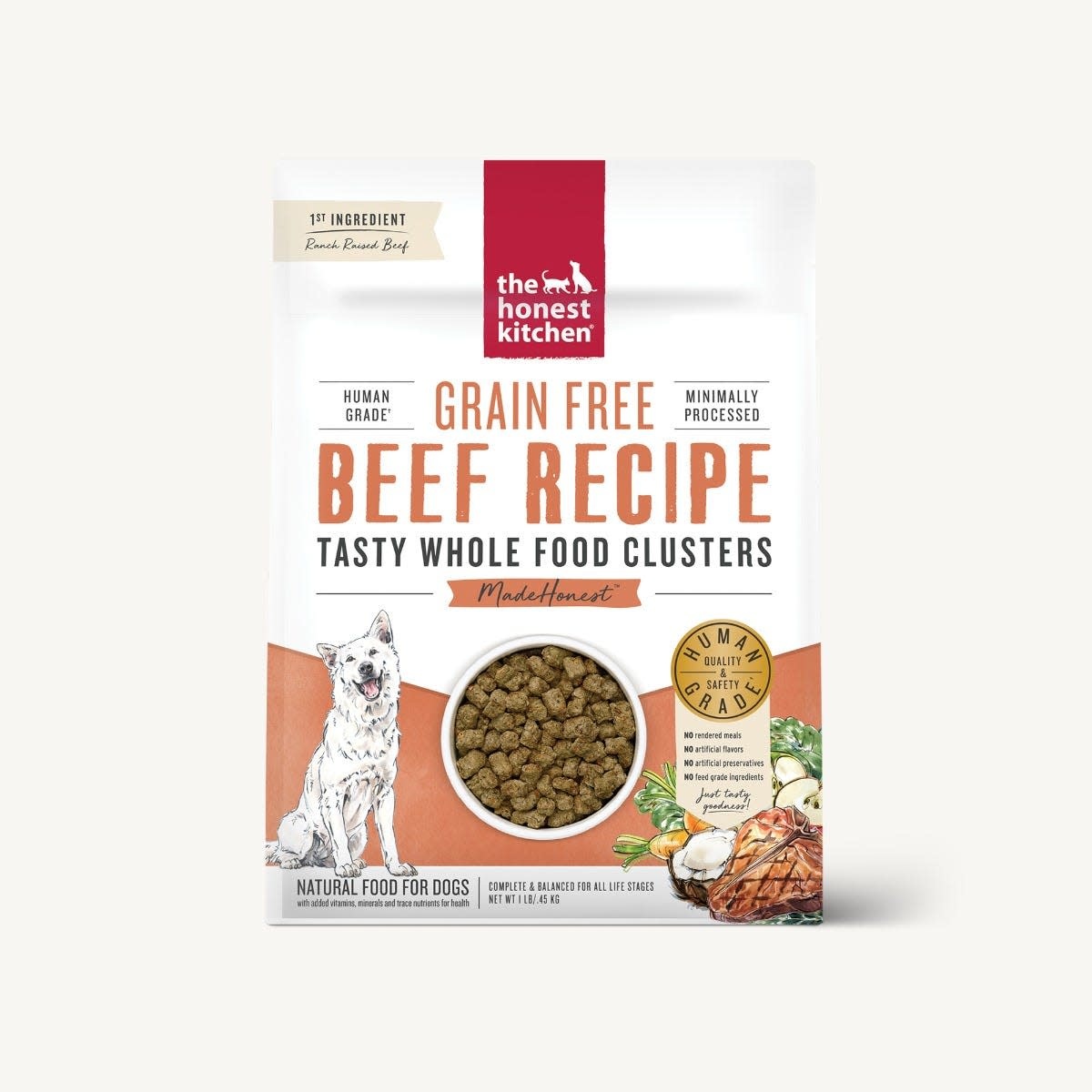 The Honest Kitchen Grain Free Beef Clusters