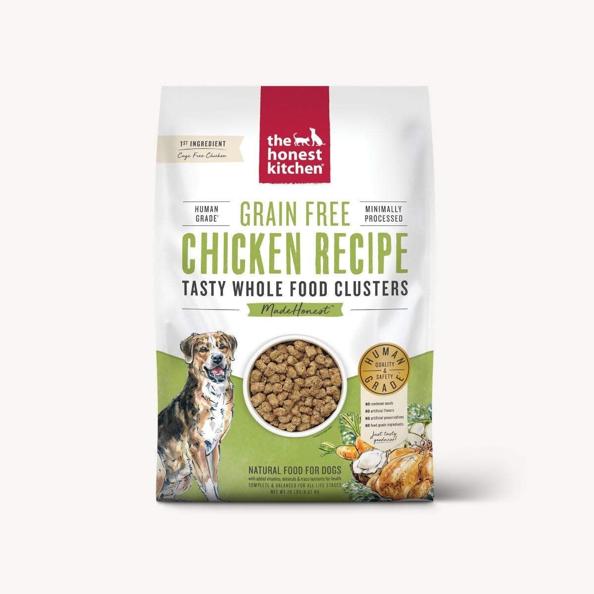 The Honest Kitchen Grain Free Chicken Clusters