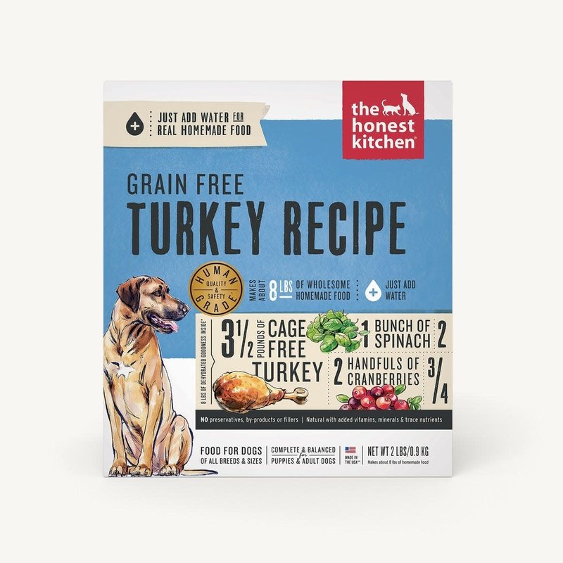 The Honest Kitchen Grain Free Turkey  Recipe