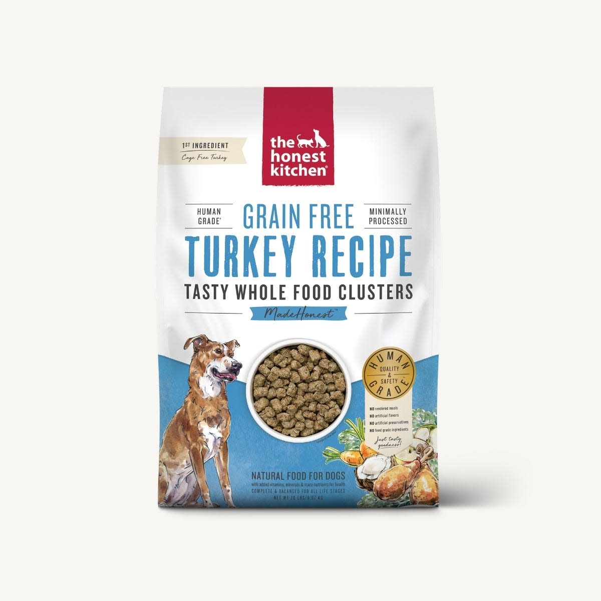 The Honest Kitchen Grain Free Turkey Clusters