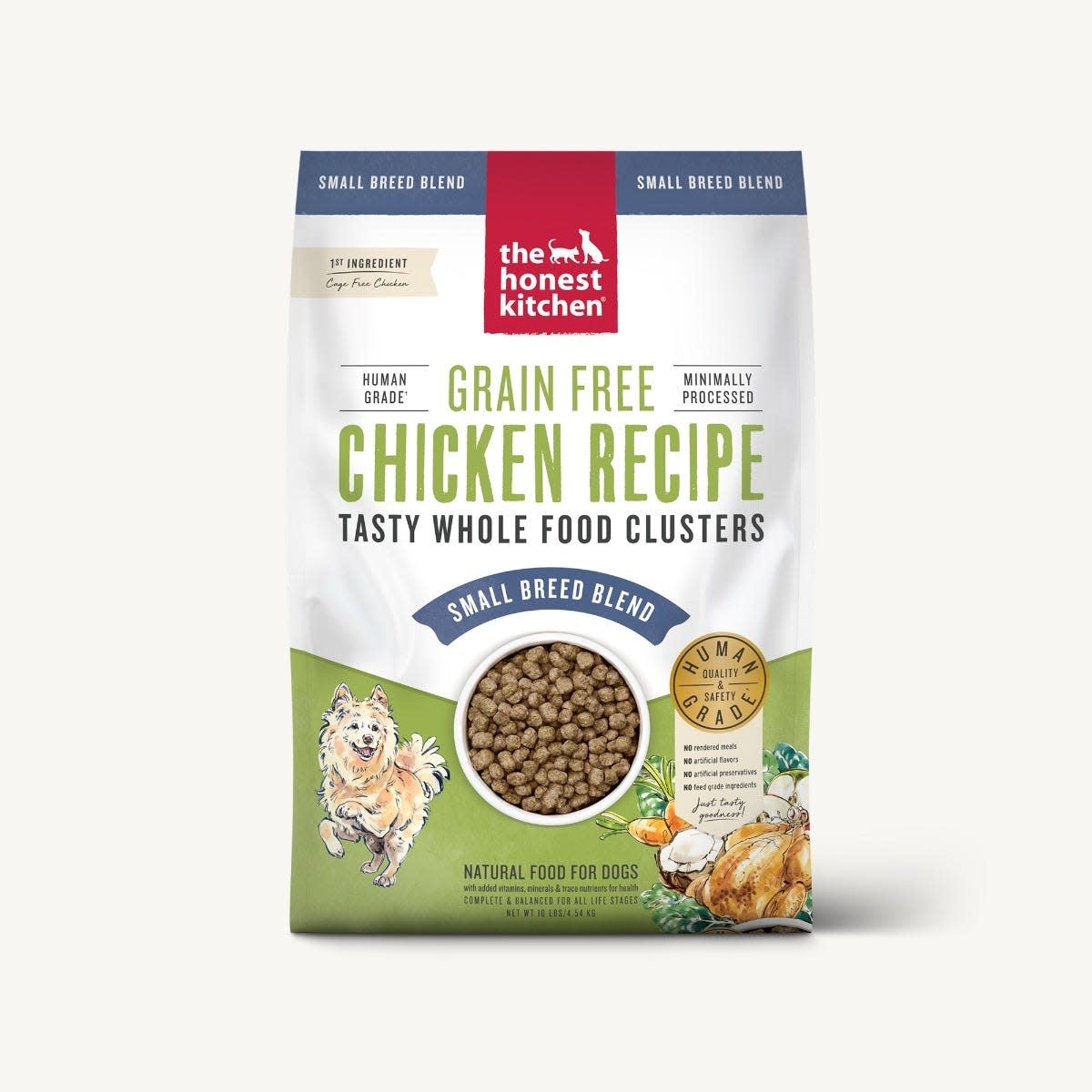 The Honest Kitchen Small Breed Grain Free Chicken Clusters