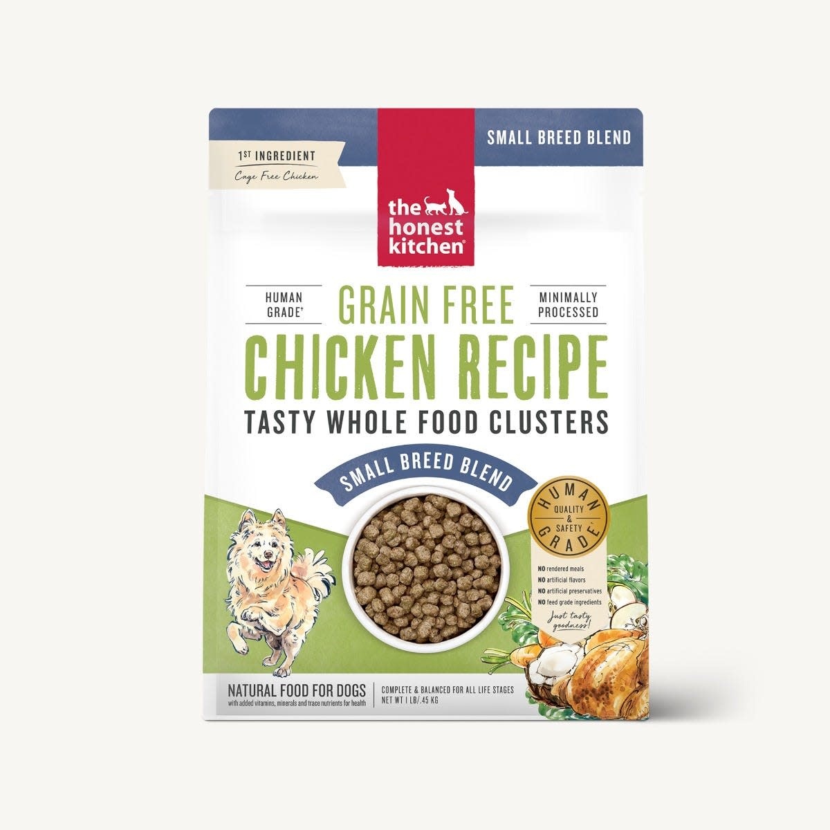 The Honest Kitchen Small Breed Grain Free Chicken Clusters