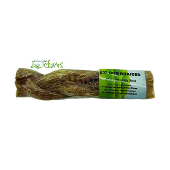 Nature's Own Big Dog Triple Braided Bully Stick 6''