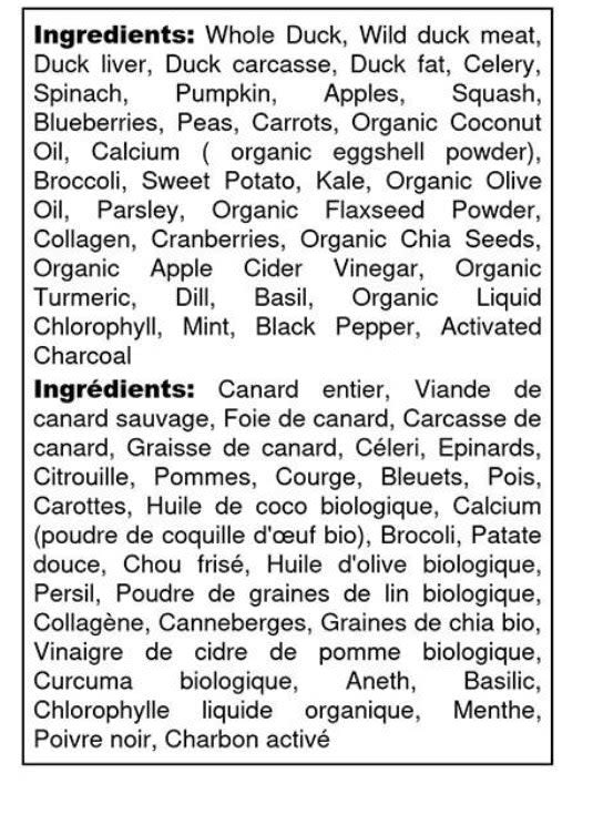 Pure Love Duck 450g/1lb