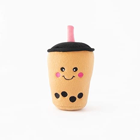 Zippy Paws Boba Milk Tea Plush Toy