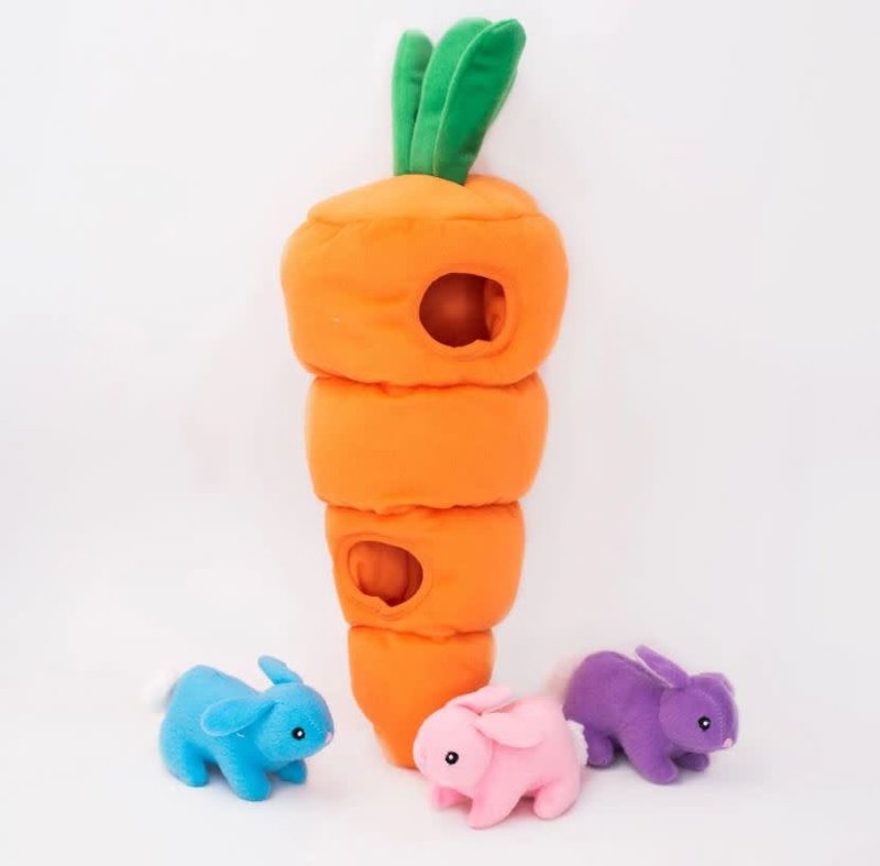 Zippy Paws Easter Carrot Plush Toy