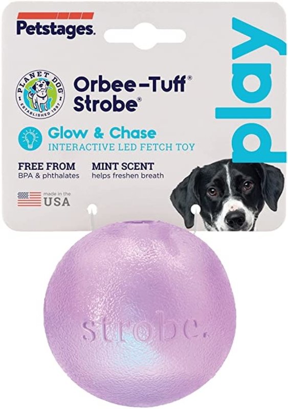 Planet Dog Planet Dog Orbee-Tuff Strobe Ball Purple