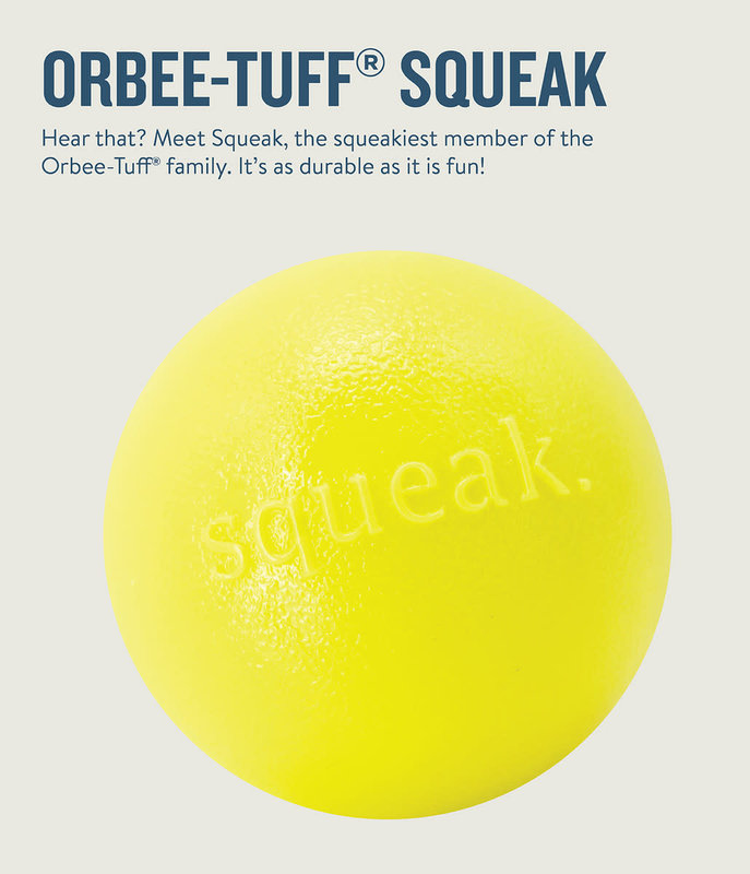 Planet Dog Planet Dog Orbee-Tuff Squeak Ball Yellow