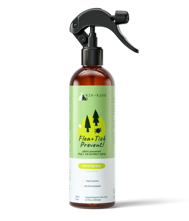 Kin+Kind Outdoor Shield Spray Lemongrass 12oz