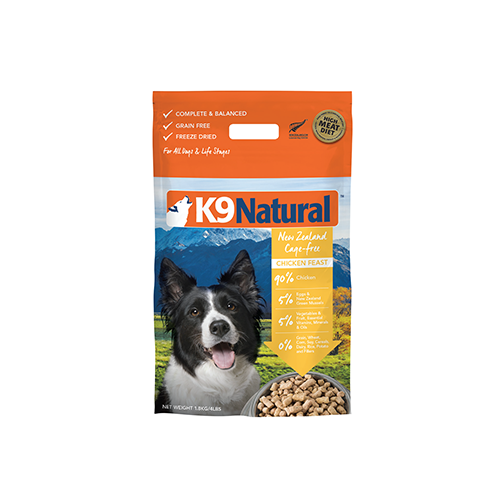 K9 Naturals Chicken Feast Freeze Dried 1.8kg
