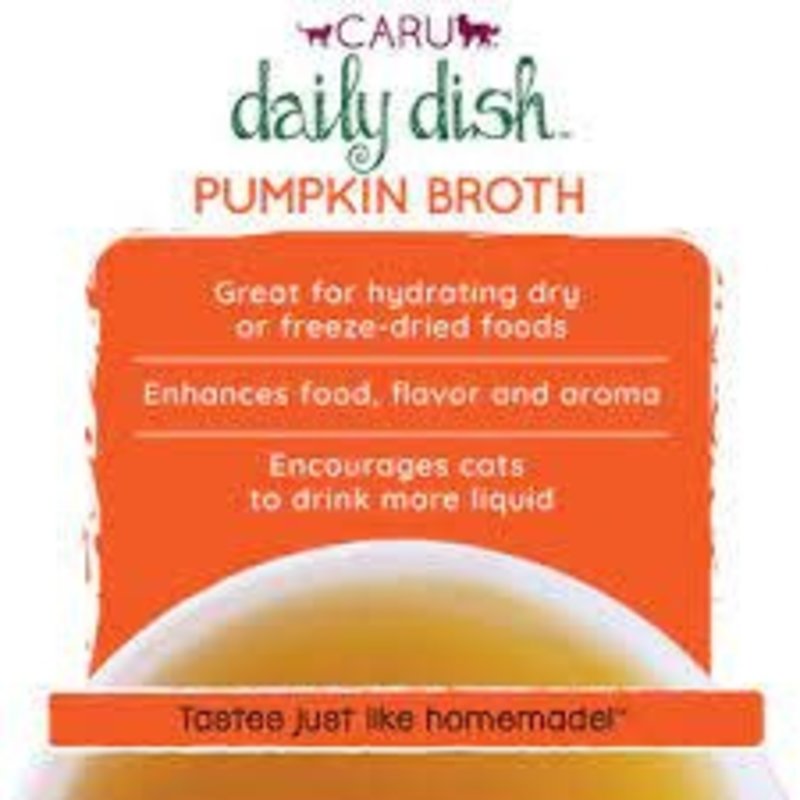 Caru Daily Dish Pumpkin Broth for Dogs & Cats.500g