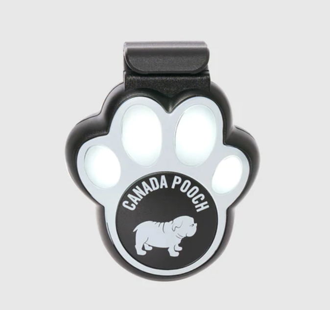 Canada Pooch Dog Walking Hands-Free Safety Light With Charger