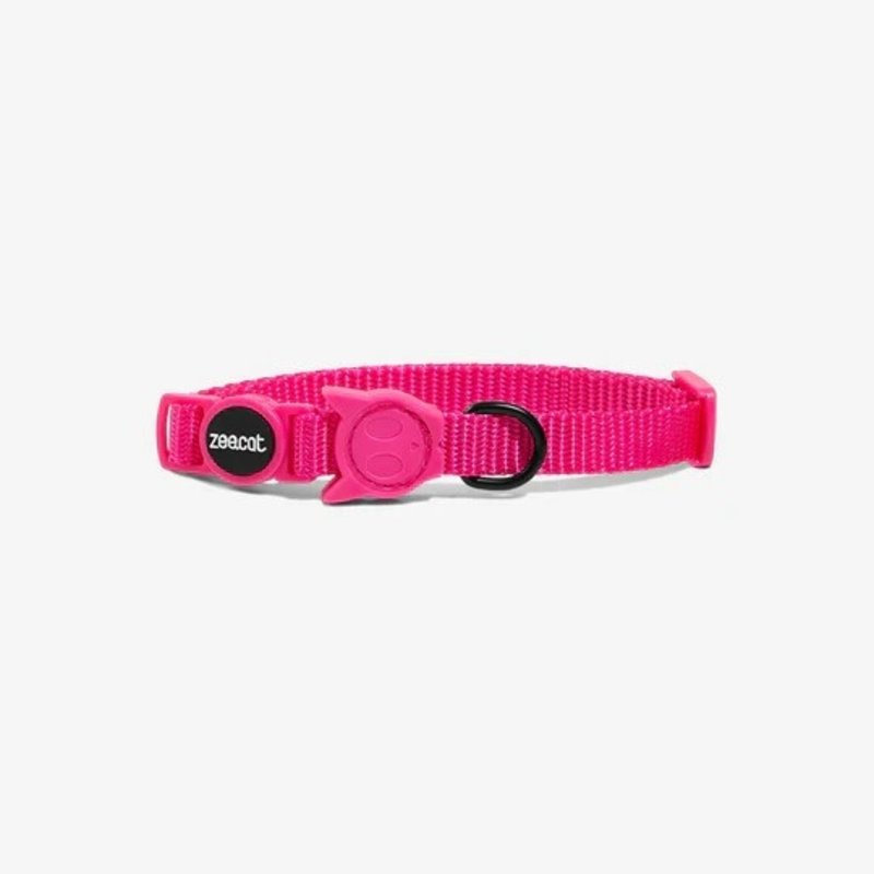 Zee Dog Cat Collar Pink LED