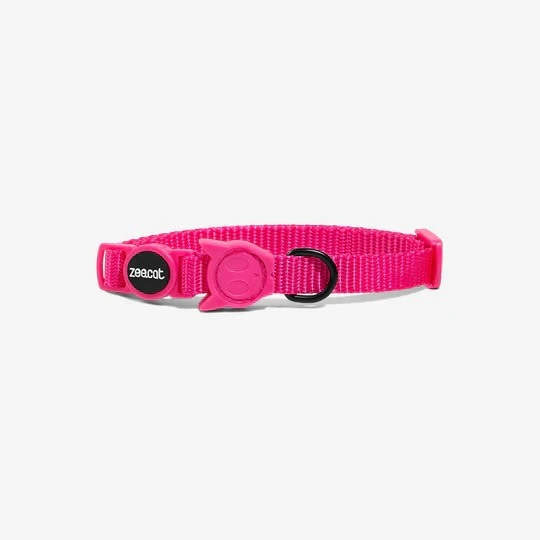 Zee Dog Cat Collar Pink Led