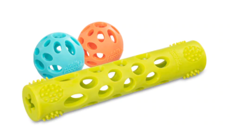 Messy Mutts Huff n' Puff Set of 3 Dog Toys