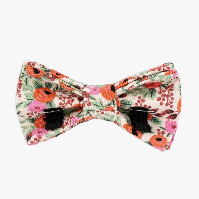 The Rover Boutique Rosa Blush Dog Bow Tie