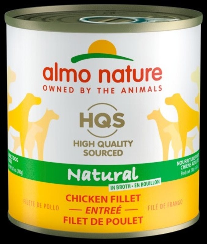 Almo Nature HQS Adult Dog Food Entree Chicken Fillet 280g