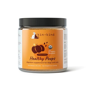 Kin+Kind Healthy Poops Pumpkin Fiber Digestion Supplement 4 oz