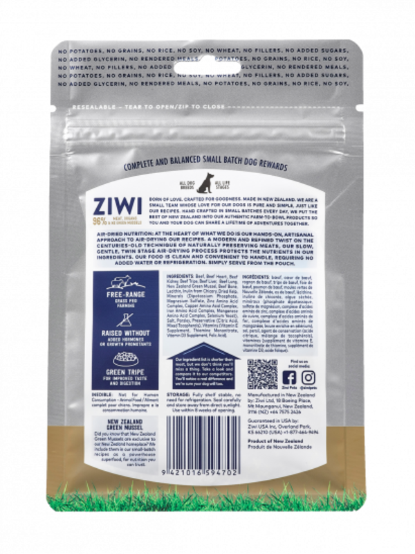 Ziwi Beef Dog Treat Pouch