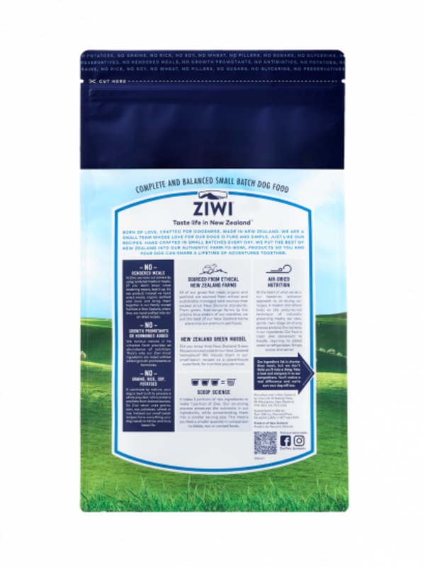 Ziwi Lamb Air Dried Dog Food