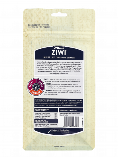 Ziwi Venison Lung and Kidney Chews