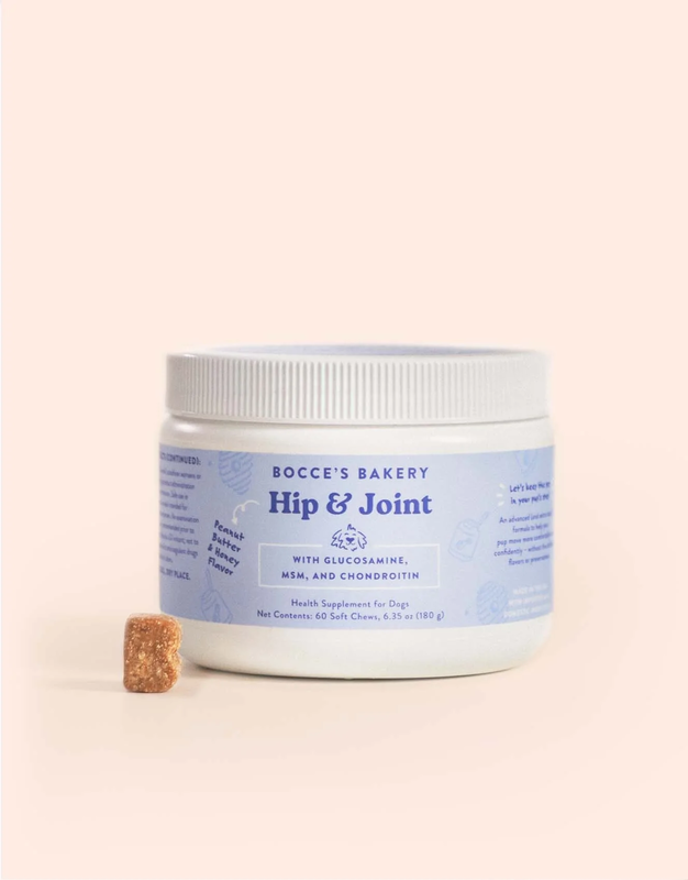 Bocce's Bakery Hip & Joint supplements - 6.35oz