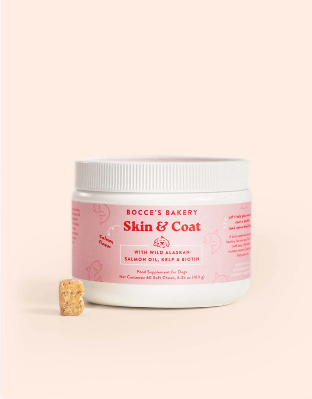 Bocce's Bakery Skin & Coat supplements - 6.35oz