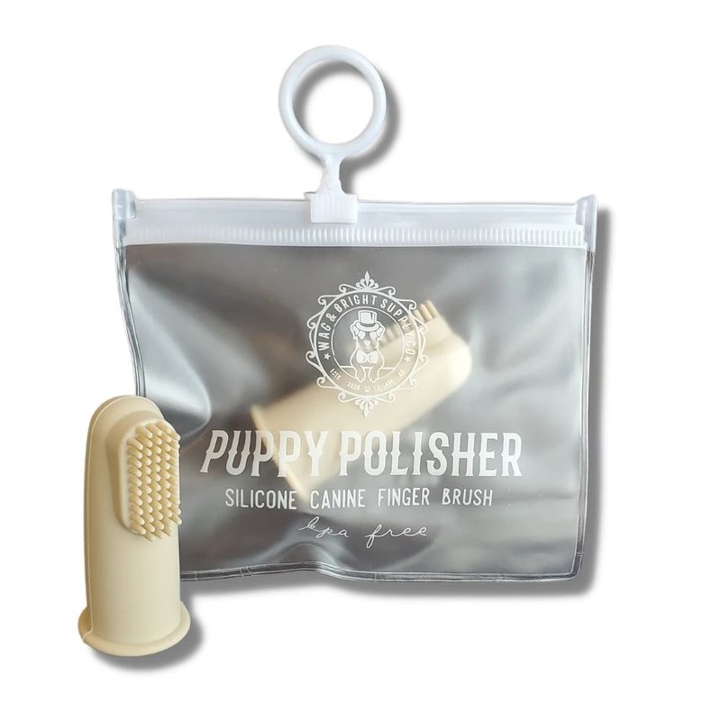 Wag&Bright Puppy Polisher Silicone Finger Brush