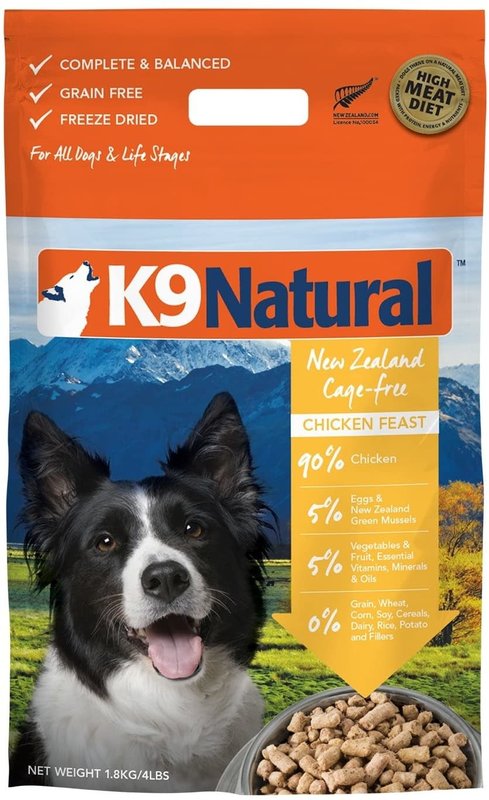 K9 Naturals Chicken Feast Freeze Dried 1.8kg