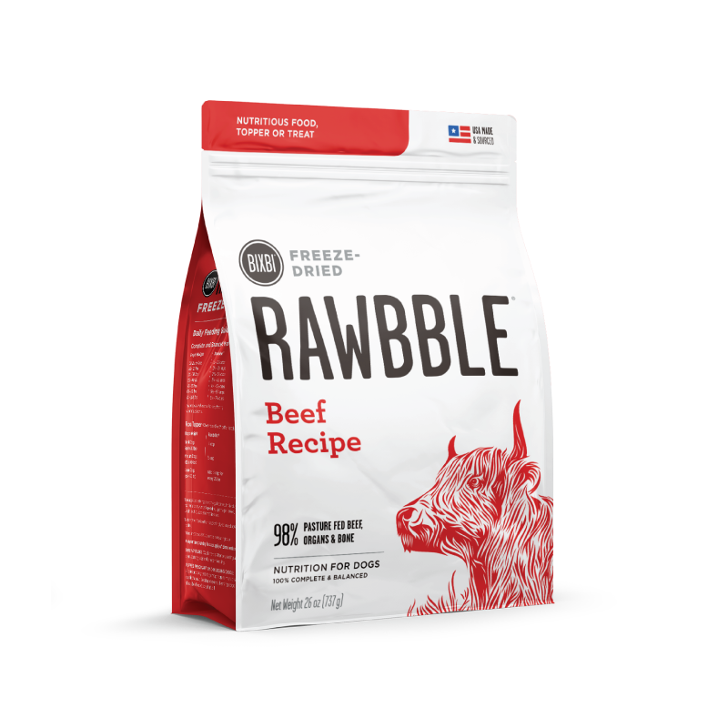 Rawbble Rawbble Freeze Dried Beef dog