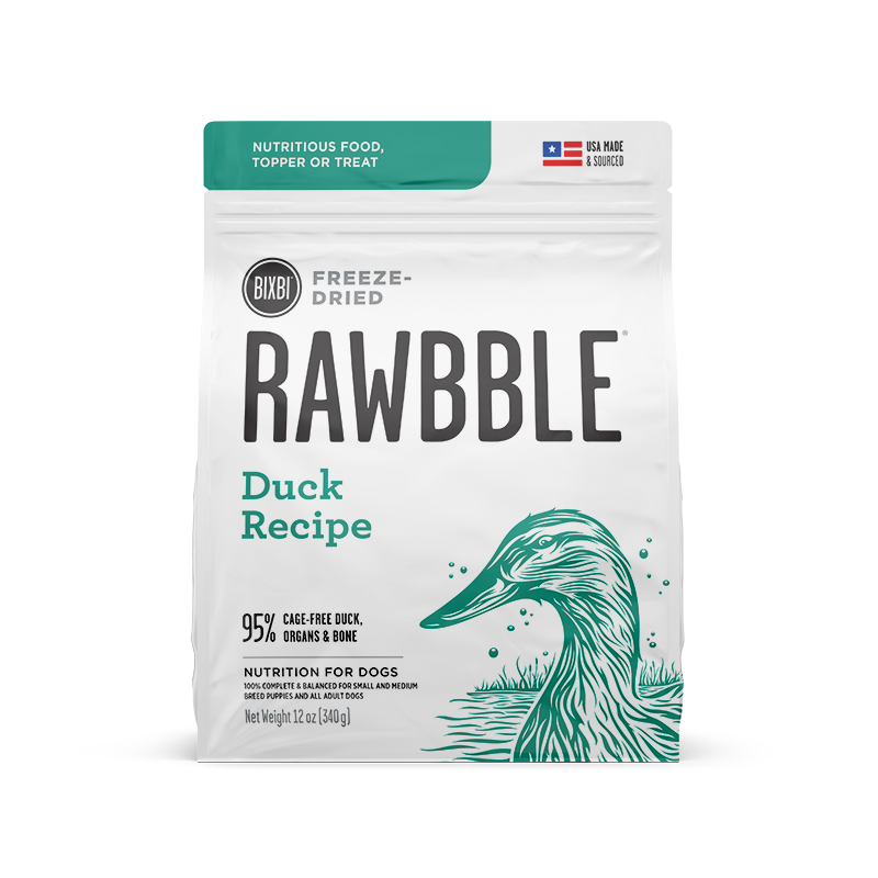 Rawbble Rawbble Freeze Dried Duck dog
