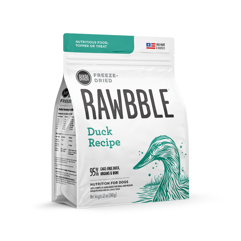 Rawbble Rawbble Freeze Dried Duck dog