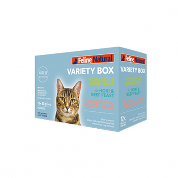 K9 Naturals Feline Variety Box Pouch Wet food 12x3oz