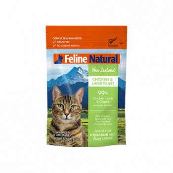 K9 Naturals Feline Chicken & Lamb pouch 3oz