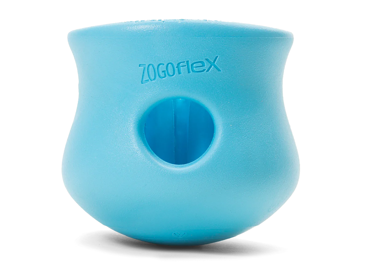 West Paw Toppl Large Aqua Blue