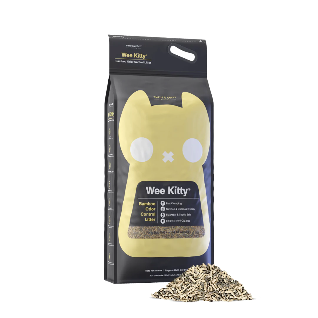 Bamboo Clumping Cat Litter Pableen Pet Boutique