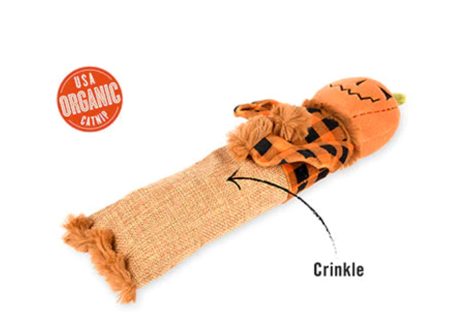 PLAY Feline Frenzy Plush Catnip Kickers - Scarecrow