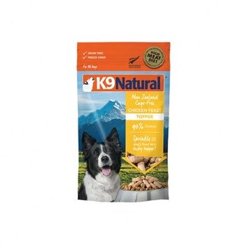 K9 Naturals Chicken Feast Freeze Dried Topper  for Dogs 100g
