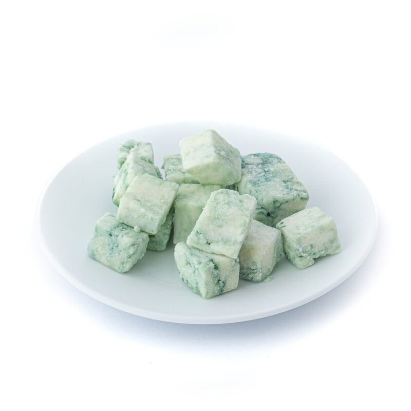 Happy Days Raw Goat Cheese Treats with Spirulina 100 gm Frozen