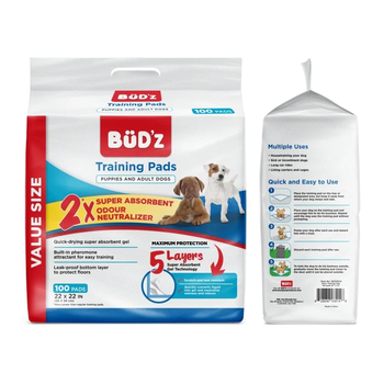 Bud'Z Copy of Puppy Pads 22"x22" 50ct