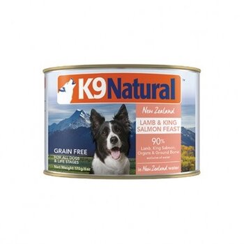 K9 Naturals Lamb & King Salmon Dog Can 6oz