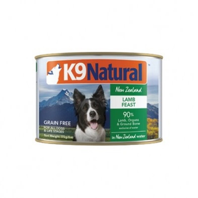 K9 Naturals Lamb Feast Dog Can 6oz