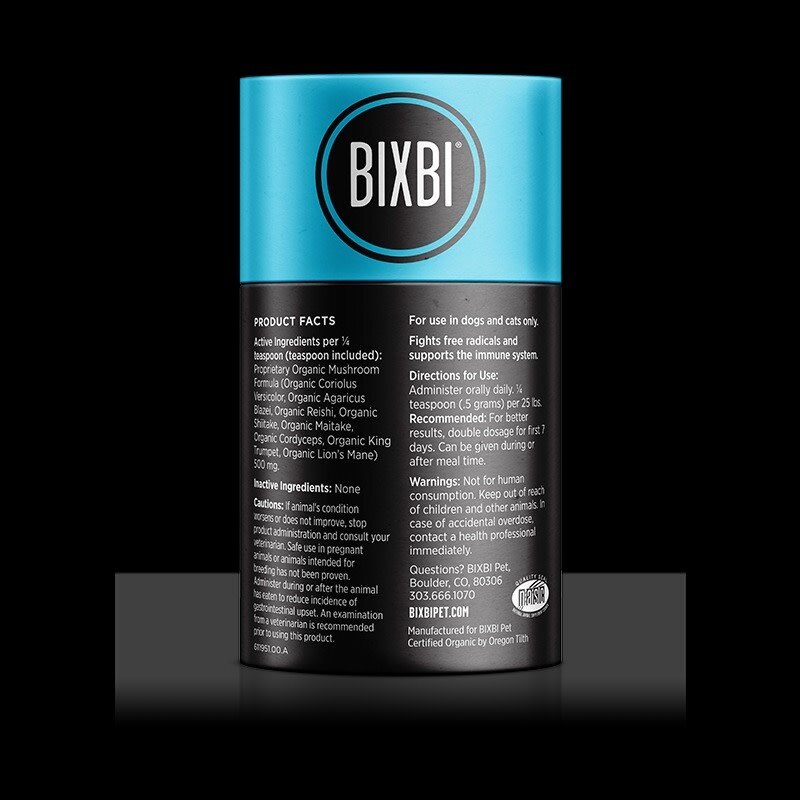 Bixbi Bixbi Mushroom Supplements Immunity 60g