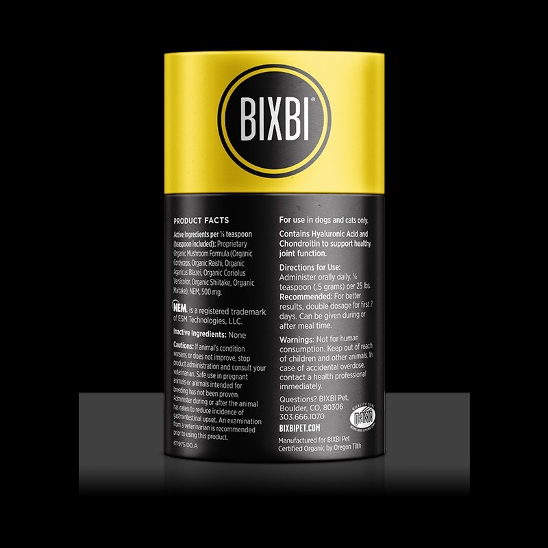 Bixbi Bixbi Mushroom Supplements Joints 60g