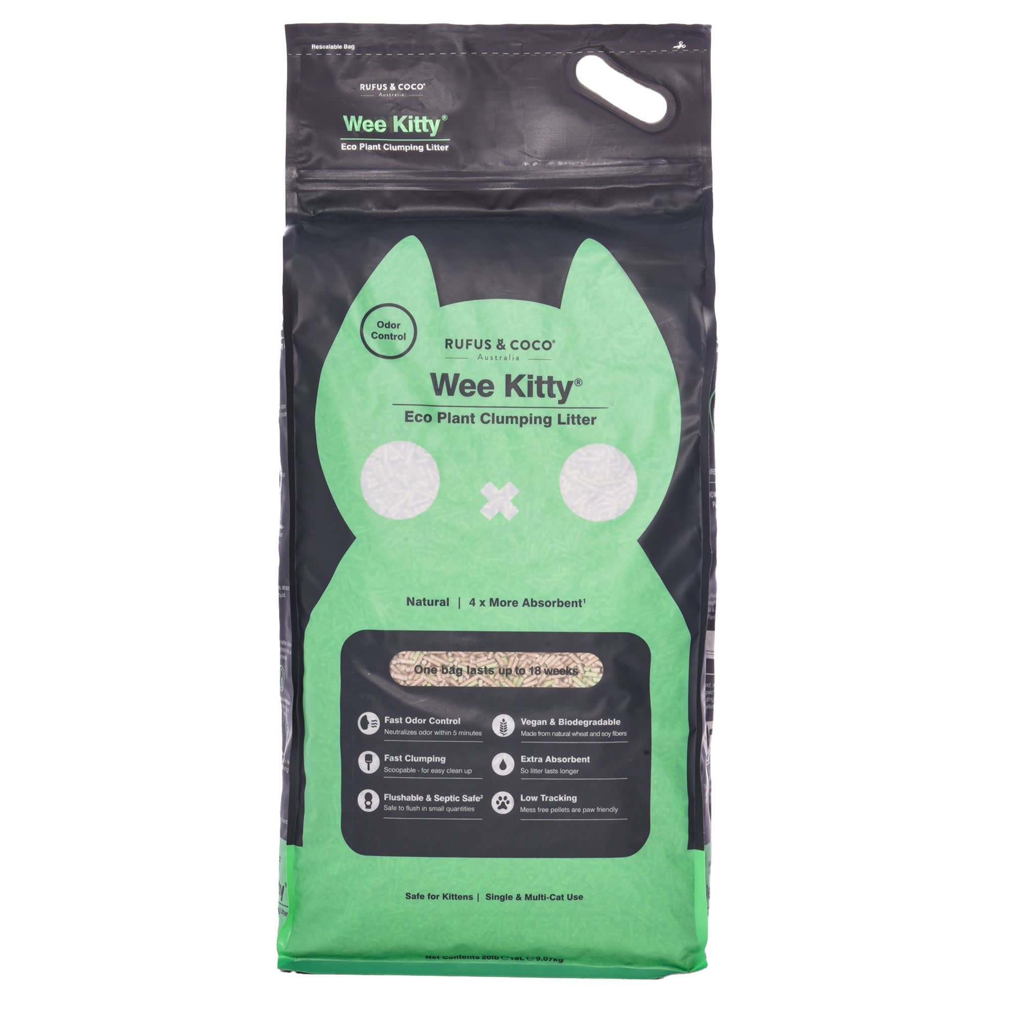 Rufus & Coco Eco Plant Clumping Litter